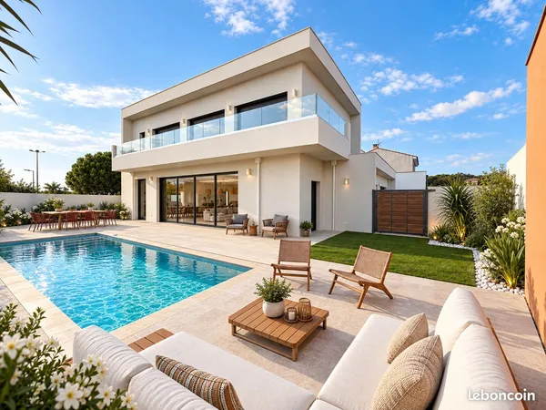 Villa 220m + terrain 1050m2
