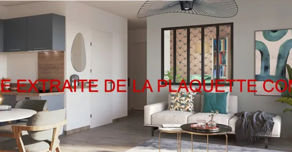 Appartement 2 pièces 41 m²