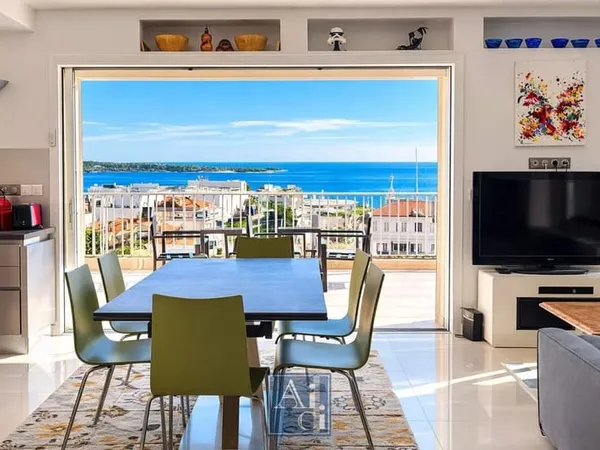 Cannes Proximité Palais des Festivals - Dernier étage d'exception avec panoramas mer