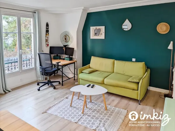 Studio de 25 m² avec cave - Paris 14e