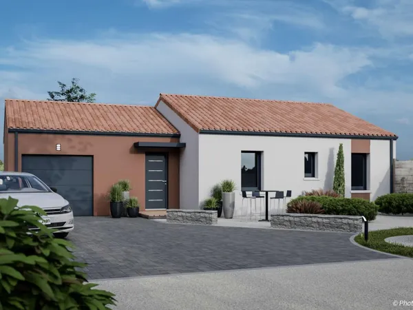 Terrain + maison 80 m²