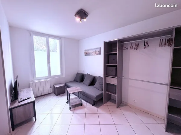 Hypercentre, Studio 18m2 au rez-de-chaussée