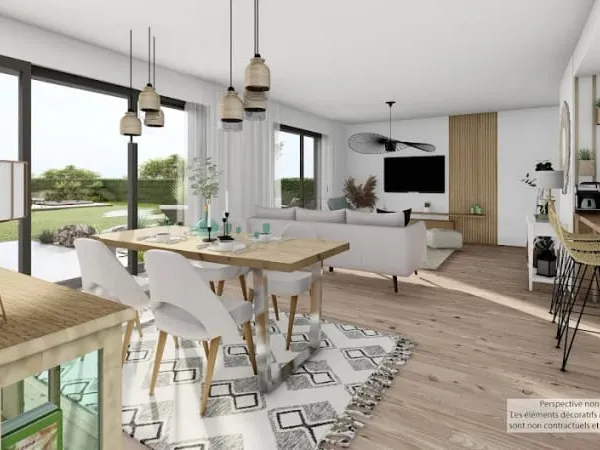 Maison neuve 5 pièces 114 m²