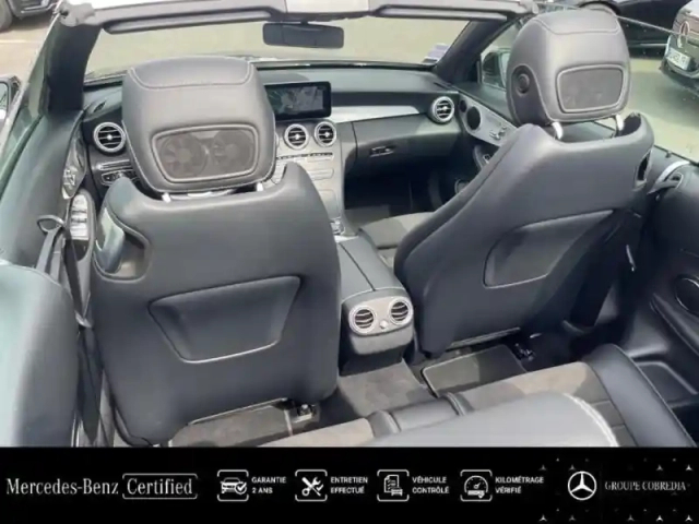 Mercedes Classe C cabriolet 200 184ch amg line 9g-tronic euro6d-t — photo 10