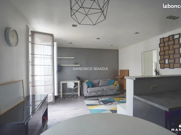 Appartement 2 pièces 44 m²