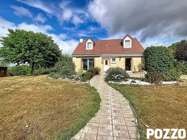 Maison - 5 pièces - 3 chambres - sous-sol - 110m² - jardin 2727 m² - Saint Georges Montcoq - Saint L
