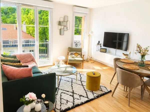 À louer - Appartement 3 pièces MEUBLÉ - 59 m² - Le Plessis-Robinson