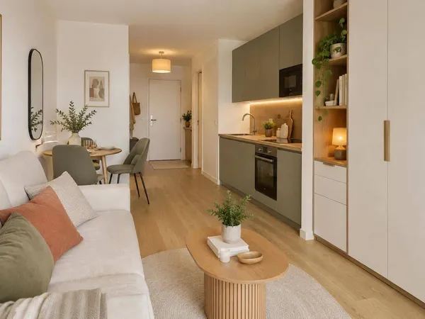 Appartement 1 pièce 30 m²