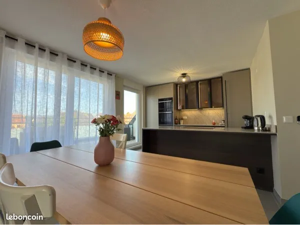 Duttlenheim, appartement 5 pièces de 111m2 au sol avec terrasse plein ciel NEUF