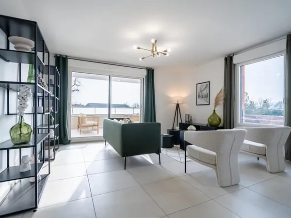 T3 balcon, parking