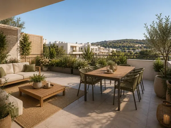 SPLENDIDE 4 pièces d'exception en dernier étage avec terrasse plein ciel
