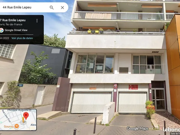 LOCATION PARKING SÉCURISÉ - Rue Émile Lepeu - Métro CHARONNE (9) - A.DUMAS Ph.Auguste (2)