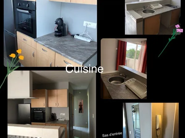 T2 meublé 35 m² - 1er étage villa - au Crès (34920) - Calme, côté pinède