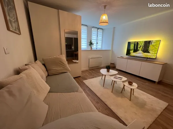 Studio meublé 30m2 hyper centre