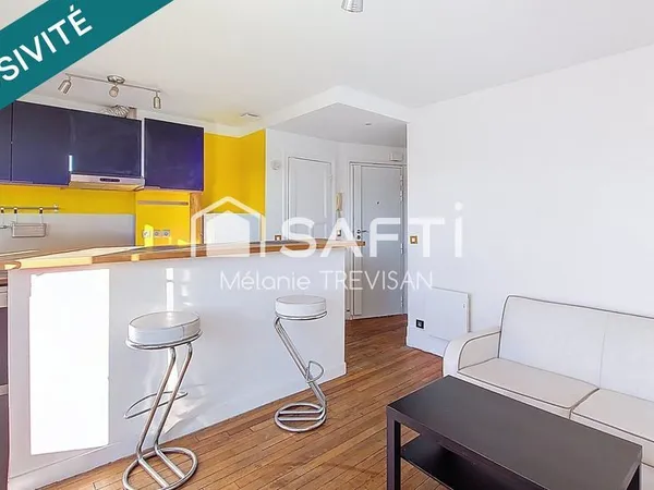 Viroflay - Appartement T2 de 35 m² avec cave à deux pas de la gare RER C Chavillle Vélizy