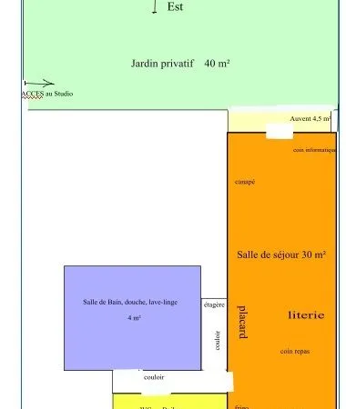 Studio de 42m2 à louer sur Rixheim