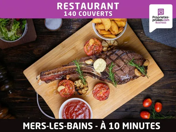 SECTEUR LE TREPORT - Restaurant 140 couverts, grande terrasse, ZAC