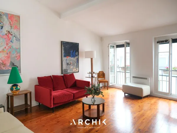Vends duplex/triplex - 75 m² - 3 pièces, 1 chambre - Paris