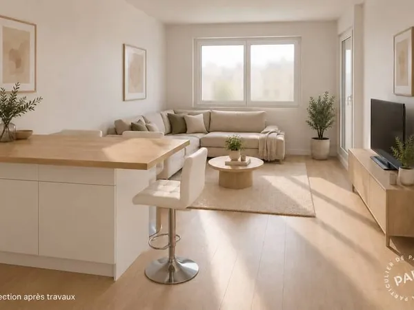 Appartement 4 pièces 60 m²