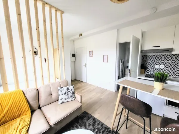Studio meublé de charme - Vue dégagée sur le Canal - Quartier Compans-Caffarelli / Allées de Barcelo