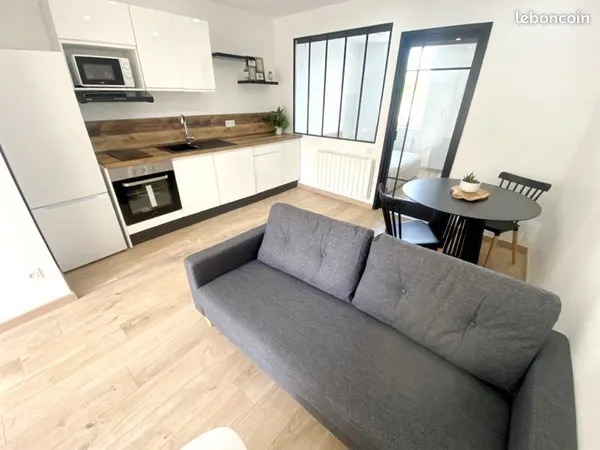 T2 meublé tout confort - refait à neuf - centre-ville La Grand-Croix (42320)