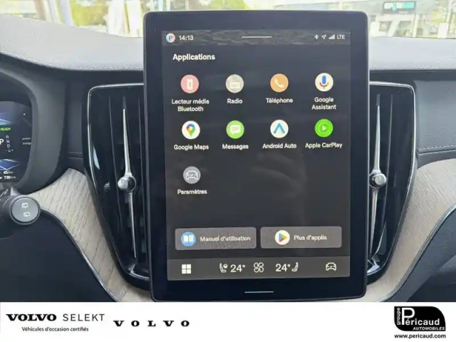 Volvo Xc60 t6 awd hybride rechargeable 253 ch+145 ch geartronic 8 — photo 16