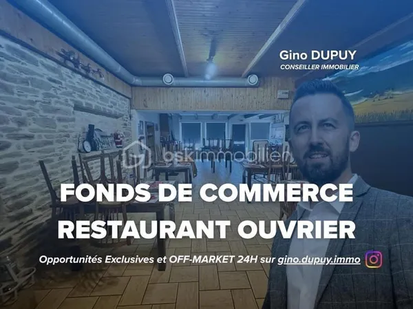 Fonds de commerce - Restaurant Ouvrier - Coray
