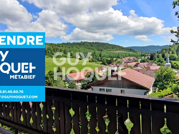 Chalet entièrement rénové avec vue panoramique ? Les Hôpitaux-Neufs