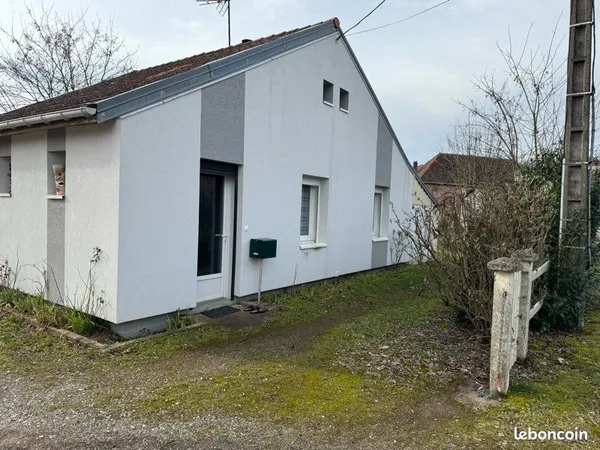 Maison 3 pieces avec terrain idéal pour investisseurs, locataire en place