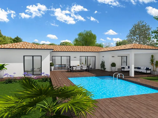 Terrain + maison à vendre à Revel