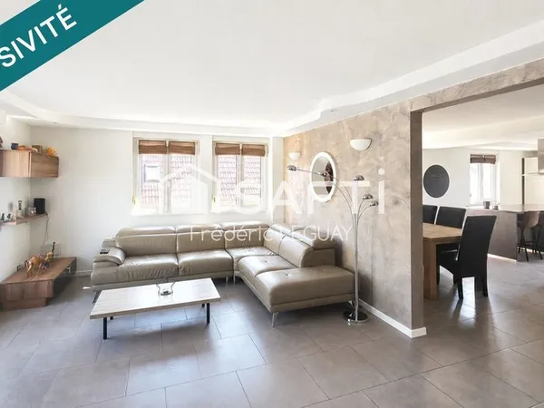 Bel appartement avec garage et grande terrasse