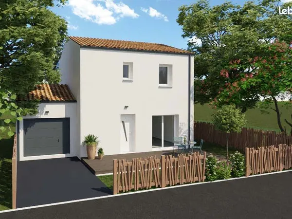 Maison 3 chambres sur un terrain de 478 m² à LA COPECHAGNIERE