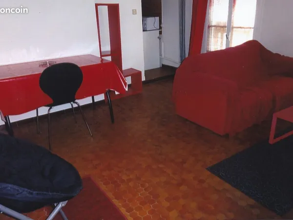 T1bis meublé à deux pas de l'université