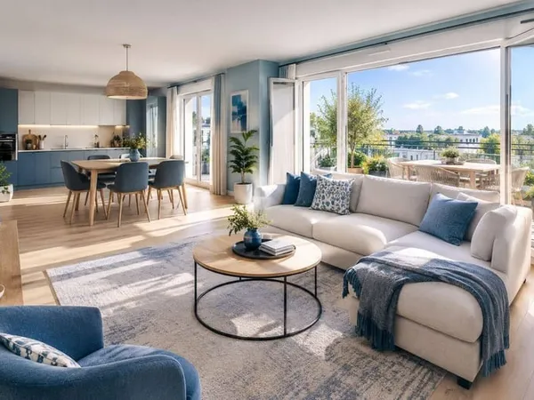 Appartement 3 pièces 62 m²