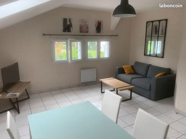 Route de dijon / rue de florennes / t2 48m2 meublé refait a neuf