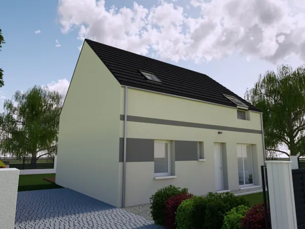 Terrain + maison 96 m²