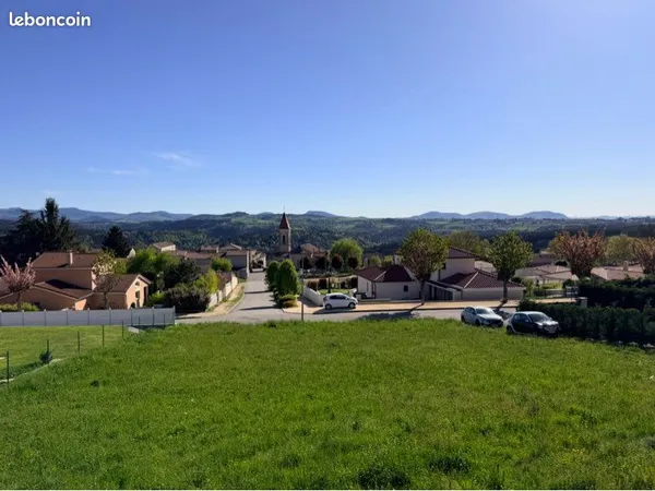 Terrain 1000m2 Villettes