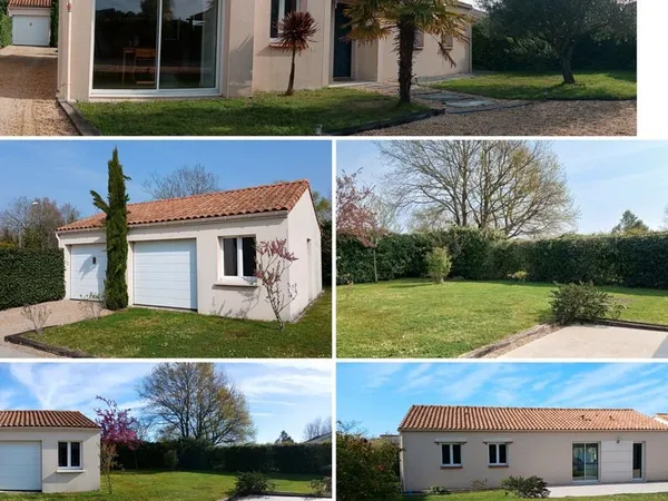 Maison 110m2 (4 chambres + 1 grand cellier) + 46 m2 Dépendance