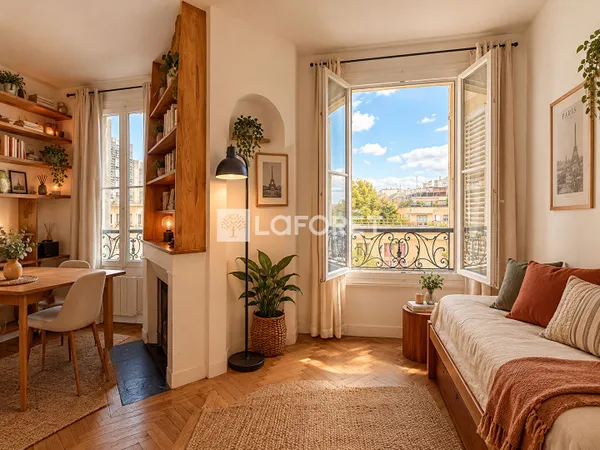 Appartement 1 pièce 19 m²