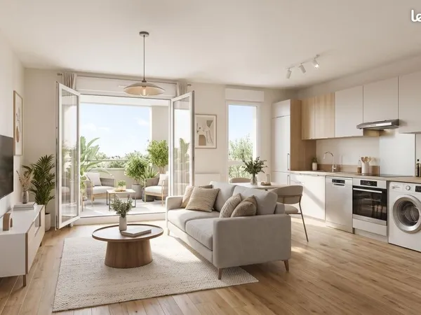 Appartement 2 pièces 39 m²