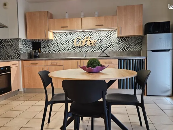 Appartement meublé 54m², terrasse 14m²