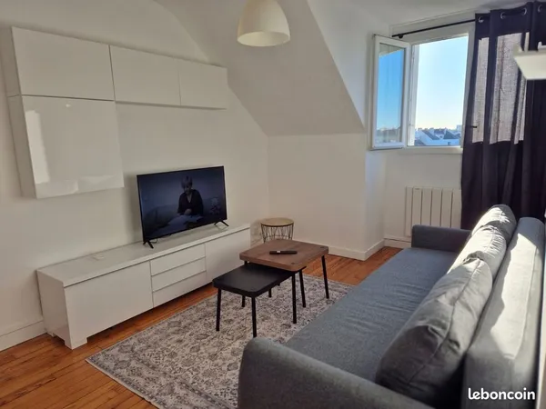 Spacieux et Lumineux T2 meublé de 45m² refait à neuf et entièrement équipé