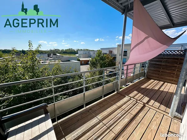 Appartement 3 pièces 59 m²