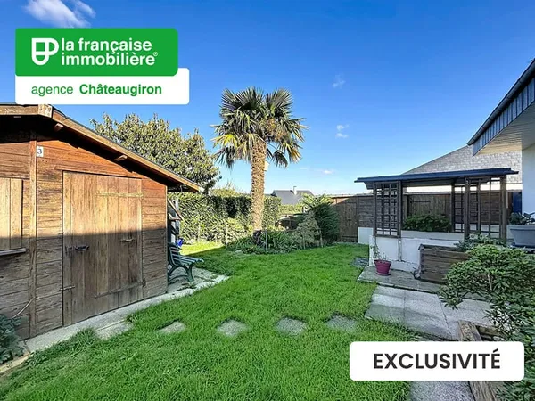Maison familiale bien entretenue avec jardin, véranda et garage