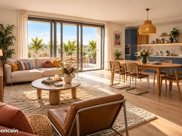 Appartement 3 pièces 69 m²