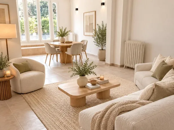 Maison meulière lumineuse, jardin et toit-terrasse