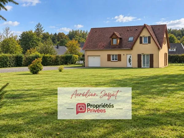 Maison 110m² 4 chambres, avec terrain divisible et constructible