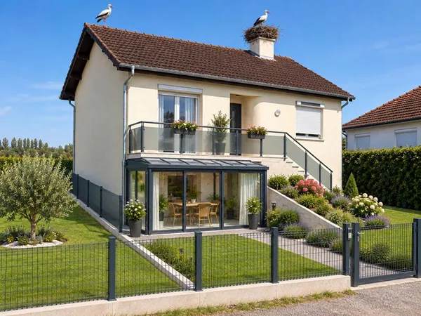 Maison Saint Marcel 4 pièce(s) 76 m2 sur environ 440 à 550m² de terrain
