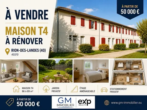 Maison 4 pièces 86 m²