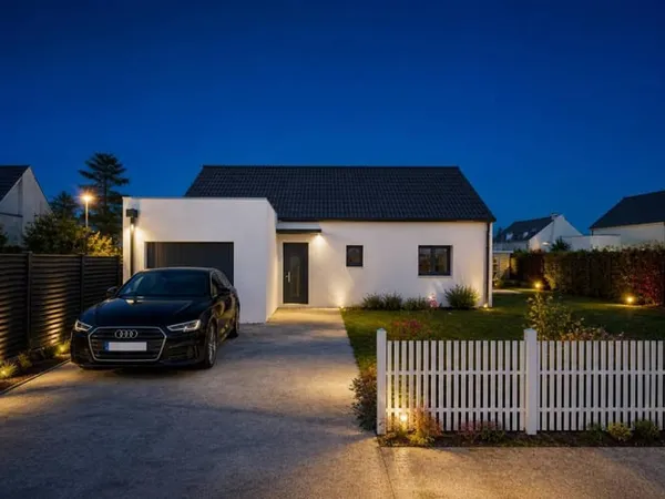 Belle maison optimisée 3 chambres de 76 m² avec un garage